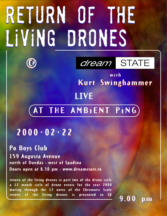 February Drone Cycle poster