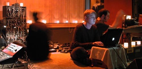 Scott M2, Jakob Thiesen, Stuart Clark at Po Boys Club