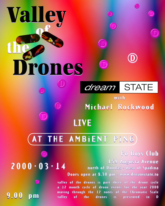 March 2000 Drone Cycle poster