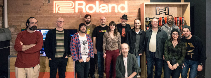 DRONE:KLUB:02 group photo by Brendan Albert